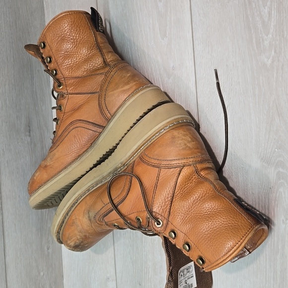 Georgia Boot G8152 8" Barracuda Gold WedgeMens Leather Oil&slip Resistant 8 - Picture 10 of 13